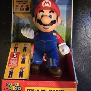 Super Mario Nintendo Red and Blue Action Figure